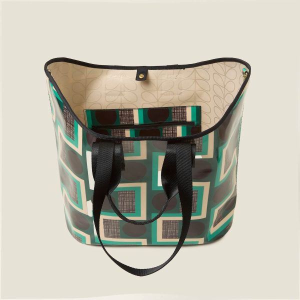 Carryall Large Tote - Balcony Spot Emerald Online Sale