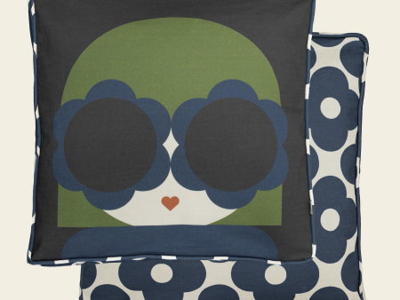 Lola Navy Cushion Fashion