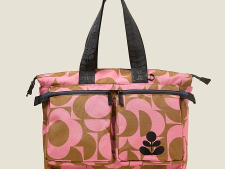 Axis Tote - Flower Prism Marshmallow Sale