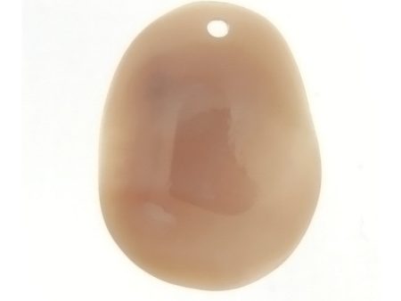 NATURAL MOTHER OF PEARL FREEFORM 35 MM PENDANT Fashion