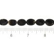 BLACK OVAL 10 X 14 MM STRAND Supply