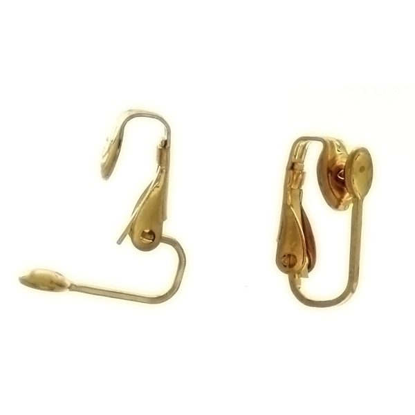 X CLIP-ON DISH EARRINGS (12 PAIR) Discount