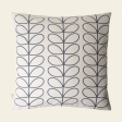 Small Linear Stem Cushion Cool Grey Online Hot Sale