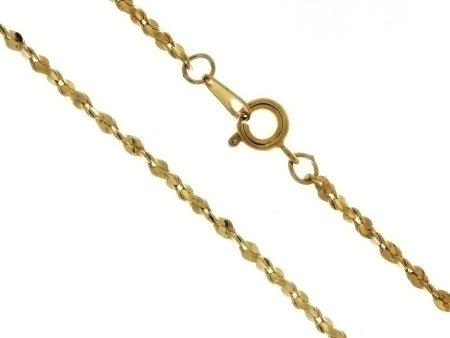 CHAIN NECKLACE JULIET GOLD 2.2 MM X 24 IN (DOZ) Discount