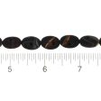 BLACK OVAL 10 X 14 MM STRAND For Discount