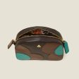 Babaluna Crossbody - Spot Flower Walnut Discount