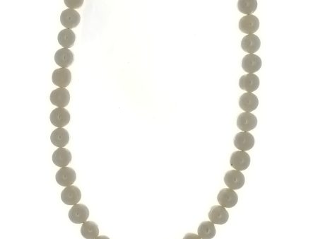 BEADED NATURAL FRESHWATER PEARL POTATO W  SS CLASP NECKLACE Supply