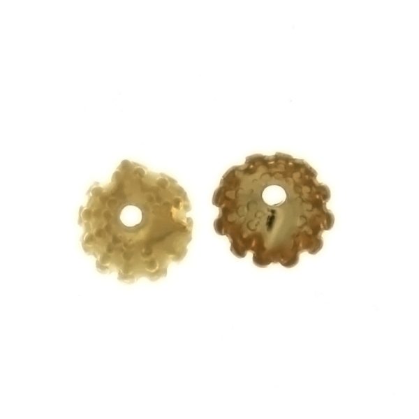 BEAD CAP 6 MM BASE FINDING (1 DOZ) Discount