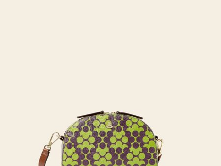 Babaluna Crossbody - Purple Puzzle Flower Online Hot Sale