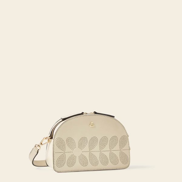 Babaluna Crossbody - Cream Punched Flower Supply