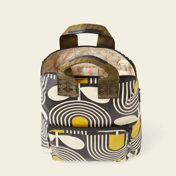 Bestie Backpack - Giant Striped Tulip Noir Online Hot Sale