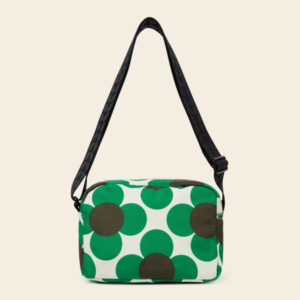 Angle Camera Bag - Retro Flower Emerald Online Sale