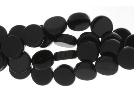 BLACK COIN 11 MM STRAND Cheap