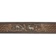 BELT DEER BROWN Discount