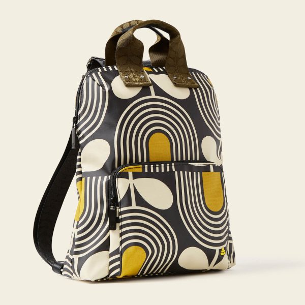 Bestie Backpack - Giant Striped Tulip Noir Online Hot Sale