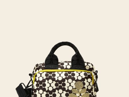 Angle Grab Crossbody - Puzzle Flower Porcini Discount