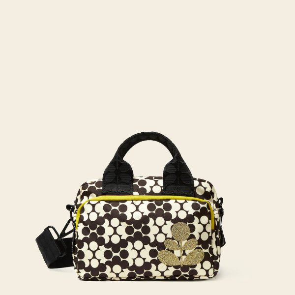 Angle Grab Crossbody - Puzzle Flower Porcini Discount