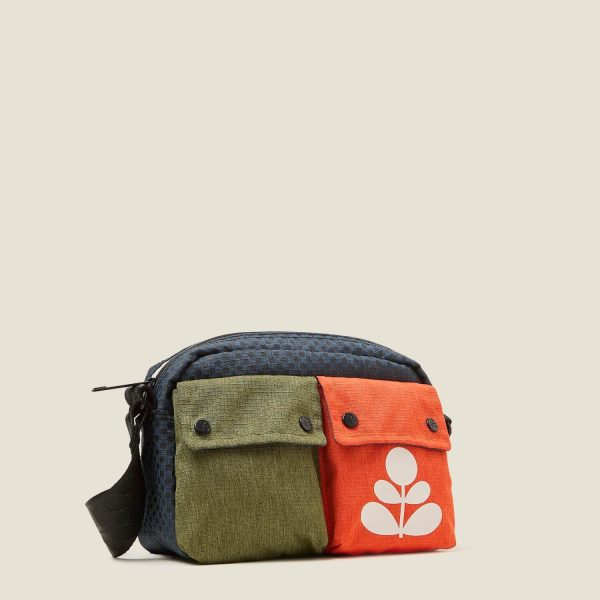 Angle Camera Bag - Colour Block Multi For Discount