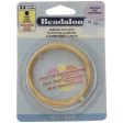 BEADALON 22 GAUGE ROUND GOLD WIRE (10 M) For Sale