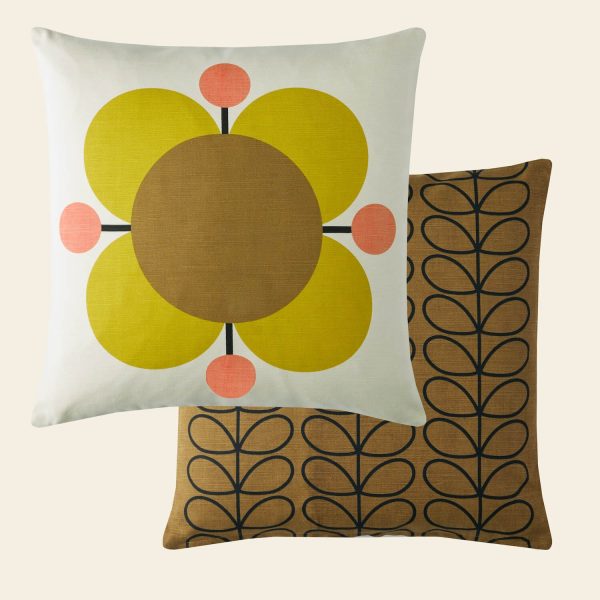 Atomic Flower Cushion - Primrose Online Sale