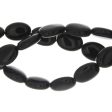 BLACK OVAL 10 X 14 MM STRAND Cheap