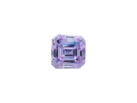 CUBIC ZIRCONIA AMETHYST LAVENDER SQUARE FACETED GEMS For Discount