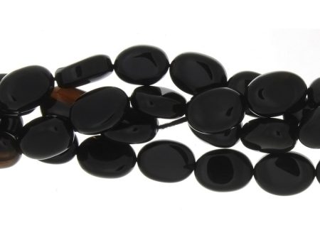 BLACK OVAL 10 X 14 MM STRAND Online Hot Sale