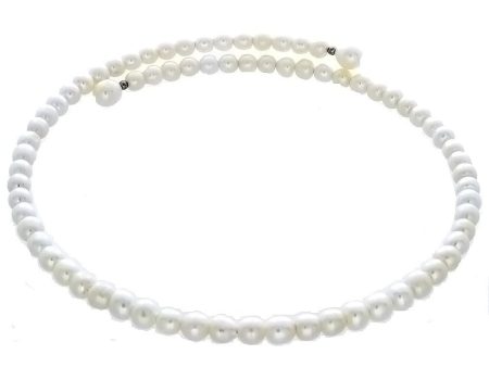 BEADED NATURAL FRESHWATER PEARL POTATO NECKLACE Online