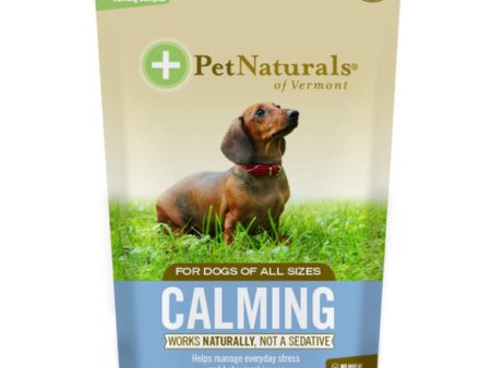 10% OFF: Pet Naturals of Vermont Calming For DOGS 30 Chews Hot on Sale