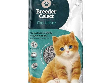 15% OFF: Breedercelect Recycled Paper Cat Litter 30L Sale