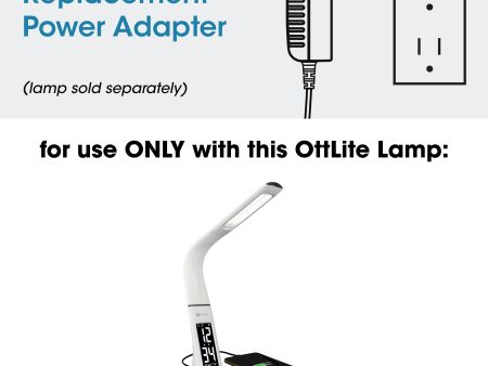 Adapter for OttLite Thrive LED Lamp Fashion