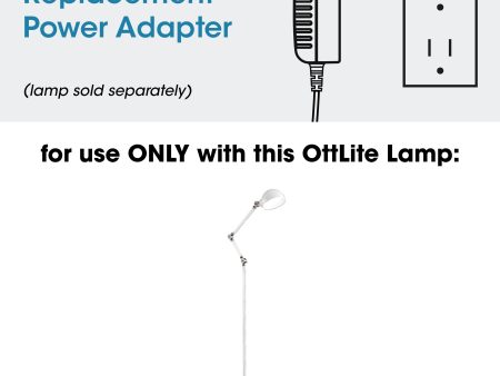 Adapter for OttLite Revive Floor Lamp and Prevention LED Pharmacy Floor Lamp Discount