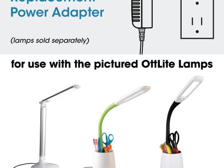 Adapter for OttLite Command LED Desk Lamp Online Hot Sale